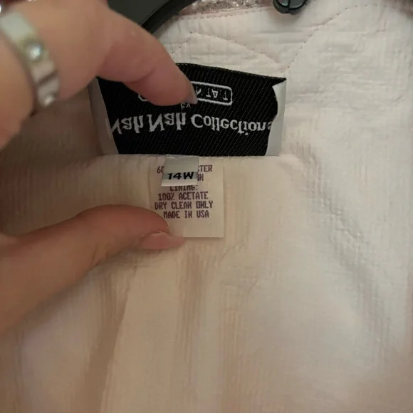 Vintage Nah Nah collection by Jonathan Tait lace blazer - Picture 5 of 7